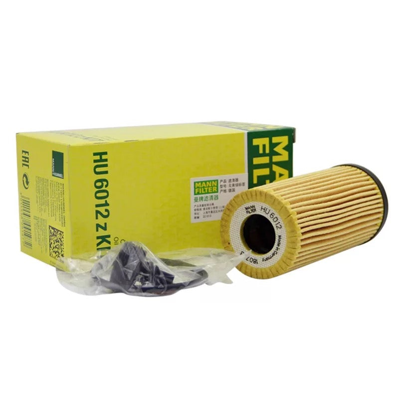 Filtro De Aceite MANN-FILTER HU 6012 Z KIT Con Junta Para Mini Cooper Y BMW Clubman