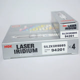 NGK Spark Plug 12120040551 SILZKGR8B8S BMW F20 F21 F40 F52 F45 F23 F22 F90 F46 F30 F80 F31 F34 G21 F36 F33 F83 F32 X1 X2 X3