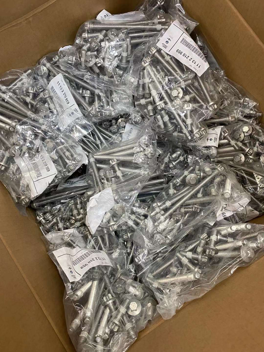 BMW E9X 3Series Engine Oil Pan Bolt Kit OEM 11132210959 11130396707