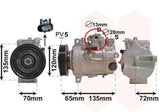 6SEU16C AC Compressor For Mercedes-Benz W246 W242 B180 B200 B250 A200 a0042300311 0042300311 437100-8430 4472807140 004 230 03 11