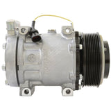 New Compressor fit SANDEN SD7H15 24V 8PV 126MM DM STO JDA HEAD IVECO TRUCK
