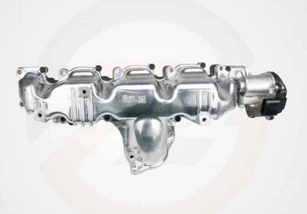 Intake Manifold - Audi A3 A4 A5 A6 Q5 TT, VW Golf Passat, SEAT, Skoda (2003–2017) (03L129711AG) with swirl flap motor upgrad aluminum