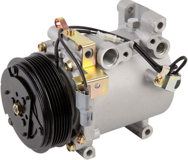 Lancer 91 Compressor AC Compressor & 115mm 6-Groove A/C Clutch For Mitsubishi Lancer Evolut ...