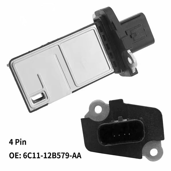 MAF MASS Air Flow Sensor For FORD TRANSIT MK7 2.2 2.4 3.2 TDCI MASS AIR FLOW METER MAF SENSOR 6C11-12B579