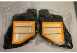 2x Air Filter Left Right Mahle OEM For BMW E70 E71 X5 X6 F01 F04 750i F10 650i LX 1684/5 LX 1685/5