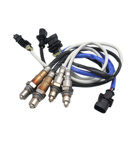 4Pcs Up+Downstream Oxygen Sensor For 2014-2017 Maserati Ghibli Quattroporte 3.0L