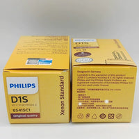 PHILIPS Xenon Standard Globe D1S 35W -4200K Single HID Headlight Bulb 85415C1