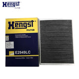 Hengst Cabin Filter For Volvo S60 2010-2018 1.5L 1.6L T3 T4 2.0L T4 T5 T6 2.4L T5 2.5L T5 3.0L T6 Activated carbon Filter OEM 31366124