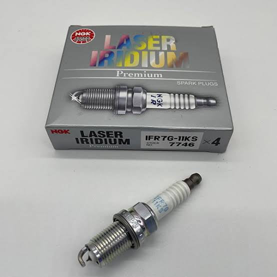 NGK Laser Iridium Spark Plugs - IFR7G-11KS #7746- Honda Civic, Integra 2.0 DC5/EP3/CL7/FD2
