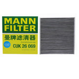 MANN FILTER CUK26009 FP26009 Cabin Filter For VW Volkswagen Golf Sportsvan Tiguan Variantn, SKODA Octavia Superb, SEAT Leon III