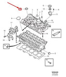 31401351 Spark Plug Tube Seal O-Ring for Volvo XC90 XC70 XC60 V50 S80 S60 S40
