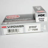 NGK STD V-Groove Resistor Spark Plug - ZFR5F