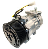 NEW Compressor fits Sanden PV10, 24v. Volvo. 6106, 7590A (1101450)