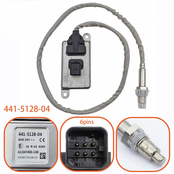 441-5128-04 4415128-04 NOX Sensor Nitrogen Oxygen Sensor 24V，Compatible For CAT Caterpillar 441512804
