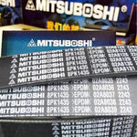 Mitsuboshi V-Ribbed Belt 7PK1550 Ribs 7 Length 1550mm for Toyota RAV4 Highlander Sienna for Lexus ES350 GS250 GS300 GS350 IS250 IS250C