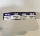 BMW R1100 GS RS R1150 GS RS NGK BKR7EIX + DCPR8EIX FULL SET Spark Plug