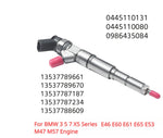 0445110131 13537789661 New Diesel Fuel Injector Nozzle For BMW 3 5 7 X5 Series E46 E60 E61 E65 E53 M47 M57 Engine