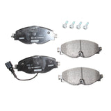 VOLKSWAGEN GTI Textar Front Disc Brake Pad Set 2568301 8v0698151d