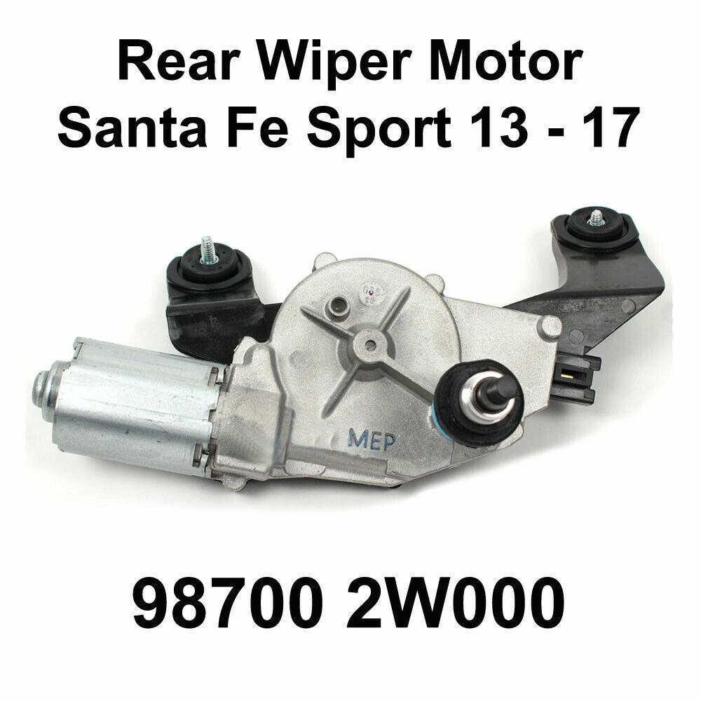 Rear Wiper Motor Replacement For Hyundai Santa Fe 2013-2016 - Compatible With 987002W000