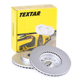 Textar 92120805 Internally Vented Brake Rotor 1K0 615 301T Fits Audi Seat VW VAG