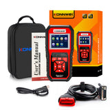 KONNWEI KW850 Professional OBD2 Scanner Auto Code Reader Car Diagnostic Tool Check Engine Light Scan Tool OBD II Cars After 1996