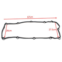 Engine Valve Cover Gasket Kit With 15 Grommet Seals Replacement For BMW E39 E46 E53 E60 E83 Z4 M54 525i 530i 325Ci 325i 325xi 330Ci 330i 330xi X5 525i 530i X3 L6