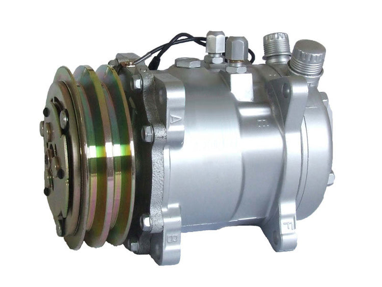 AC Compressor replace Sanden sd507 5H11 507 Compressor 12V / 24V 2 Gro ...