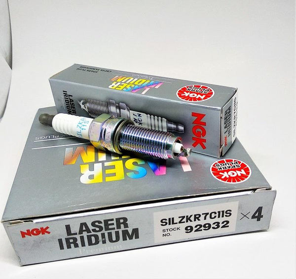 NGK SILZKR7C11S 92932 Laser Iridium Spark Plugs for Honda Accord CR-V 2.0L