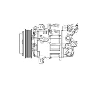 Air conditioning compressor for Nissan Qashqai (13-) X-Trail (T32) Luzar LCAC 1420 lcac1420