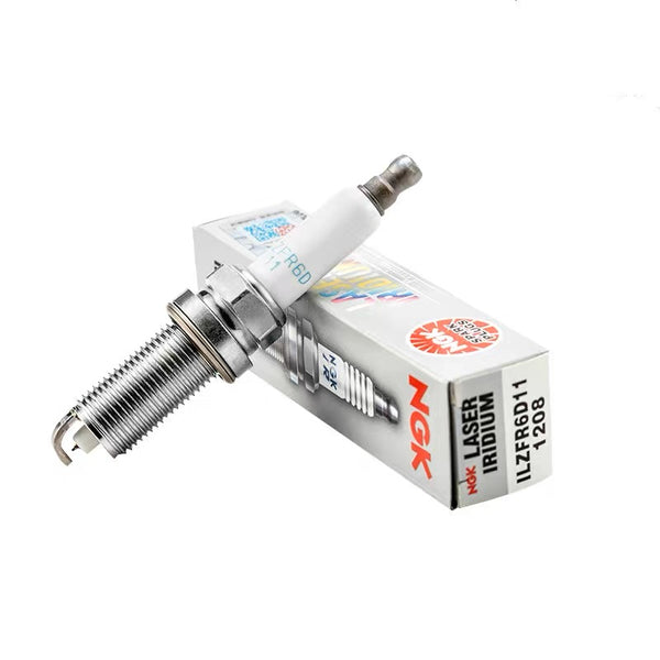 thumbnail interactive-video image 1 of NGK Laser Iridium Spark Plugs IZFR6J 4462 – Set Of 6 – 14mm Thread 1 of 3