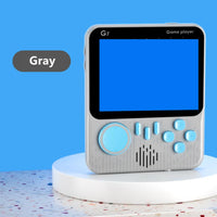 G7 Handheld Retro Mini Protable Games Console 3.5-inch Screen 1CM Ultra-thin Bulit-666-in Gaming AV Video Game Players for Kids Gift